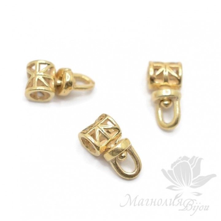 БЕЙЛ "Бочонок 3мм", позолота 24К
