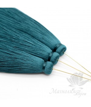 Шёлковая кисть "SPRUCE" с пином(позолота 16 карат)