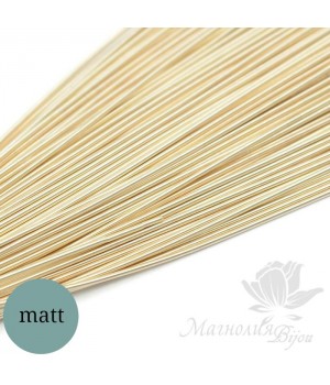 Канитель матовая мягкая 1мм, кремовая Канитель матовая мягкая 1мм, кремовая