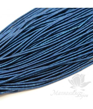 Канитель фигурная спиральная 1,5мм, синий Канитель фигурная спиральная 1,5мм, синий