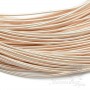 Жёсткая канитель 1мм, розовое золото