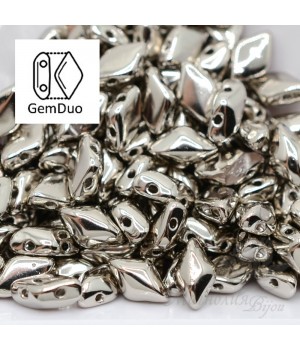 GemDuo "Nickel Plate" 8 : 5мм, 5 грамм