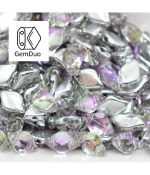 GemDuo "Backlit Pink Mist" 8 : 5мм, 5 грамм