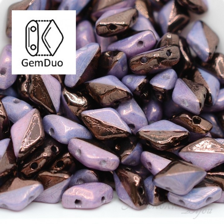 GemDuo "Vega Luster Duet" 8 : 5мм, 5 грамм