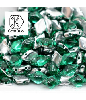 GemDuo "Backlit Teal" 8 : 5мм, 5 грамм