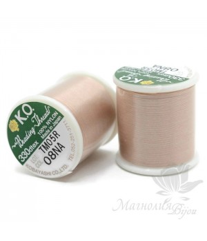 Нить для бисера K.O., катушка 50м, натуральный
