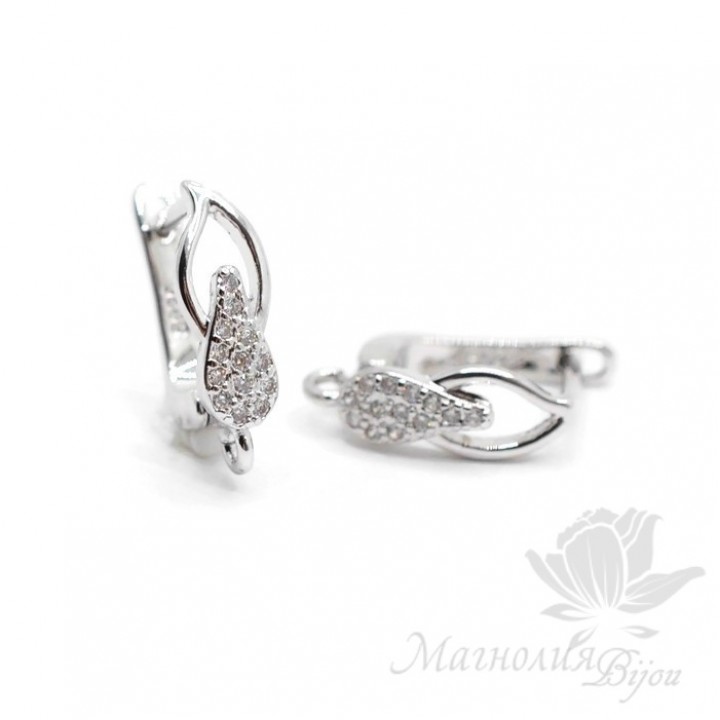 Швензы "Candela", цвет платина