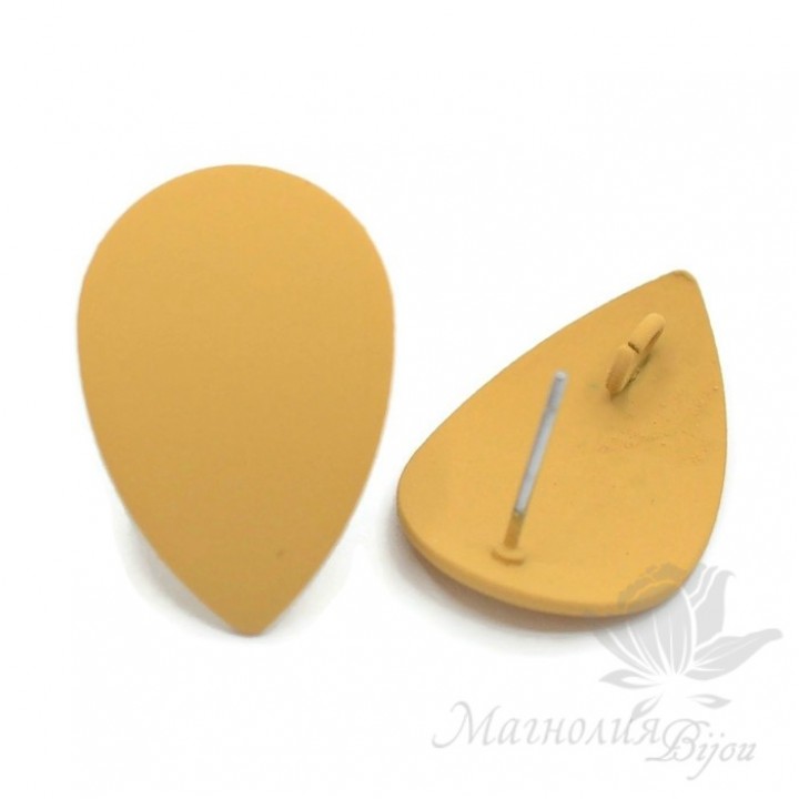 ШВЕНЗЫ гвоздики "Капля горчичная", с силиконовым напылением