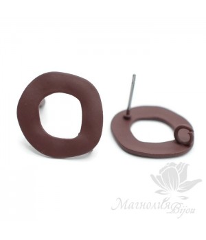 ШВЕНЗЫ гвоздики "Кольцо бургунди", с силиконовым напылением