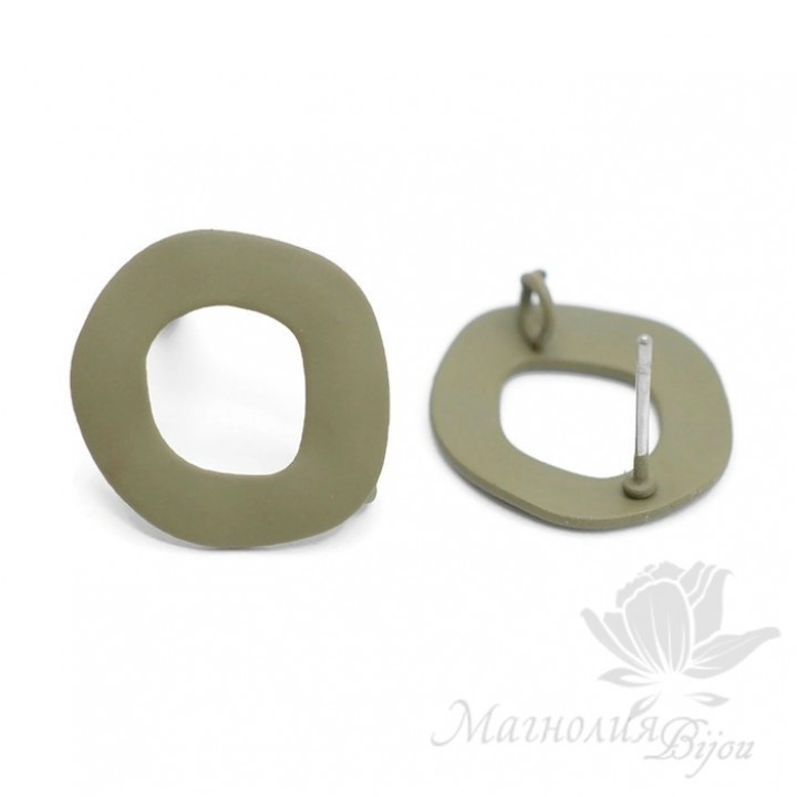ШВЕНЗЫ гвоздики "Кольцо хаки", с силиконовым напылением