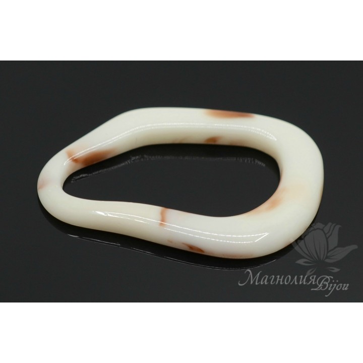 ПОДВЕСКА "Капля винтажная", ацетат целлюлозы(пластик)