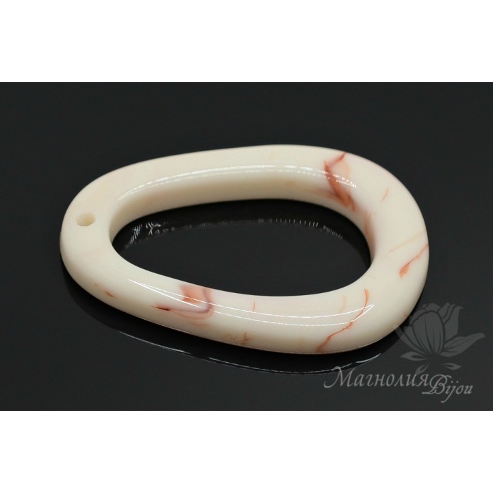 ПОДВЕСКА "Капля большая", ацетат целлюлозы(пластик)