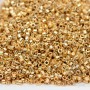 Бисер Delica DB034 Light Gold Plated 24K, 5 грамм