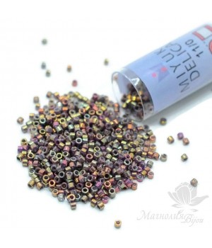 Бисер Delica DB1010 Earth Batik Luster, туба 7.2 грамма