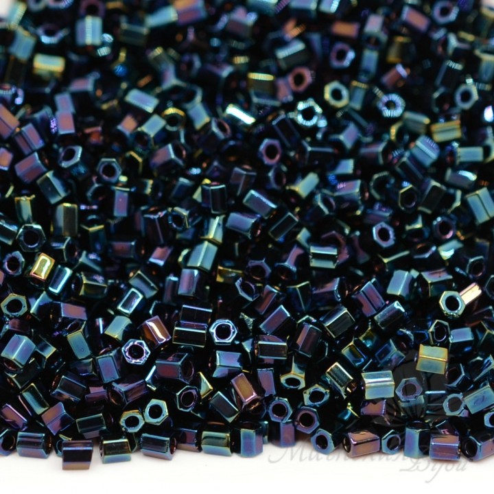 Hexagon 2Cut 11C-452 Metalic Dark Blue Iris, 5 грамм