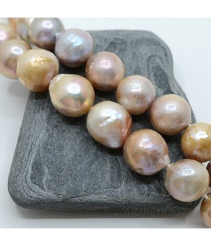 Жемчуг Касуми лайк 13~15мм, полная нить(45см)