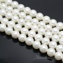 Жемчуг Майорка, белый 10мм, полная нить(40 бусин)