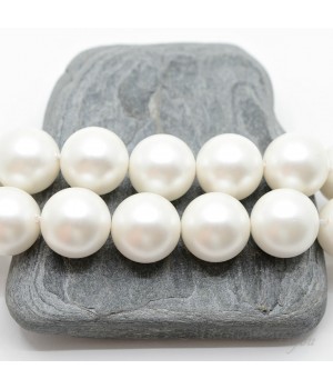 Жемчуг Майорка, белый 14мм, 2 штуки