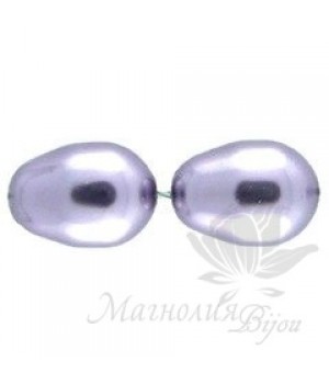 Жемчуг Swarovski 11:8мм Mauve(160), 1 штука