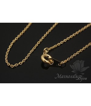ГОТОВАЯ ЦЕПОЧКА "Паутинка", позолота 16 карат