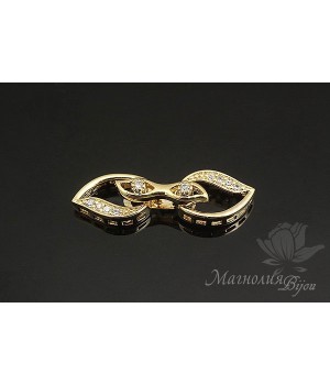 Замочек "Эльвирия", позолота 14 карат