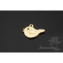 Подвеска "Птенчик" позолота