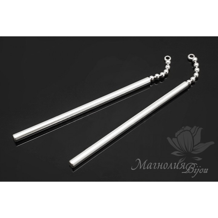 ПОДВЕСКА "Арт", родиевое покрытие