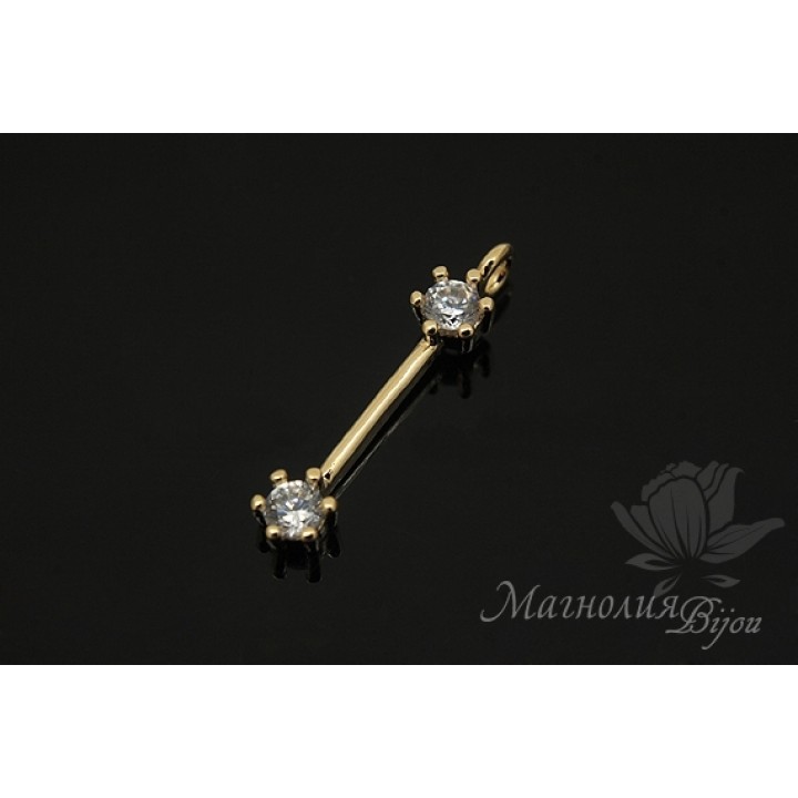 ПОДВЕСКА "Марко", позолота 14 карат