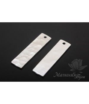 ПОДВЕСКА "Moon Land", родиевое покрытие