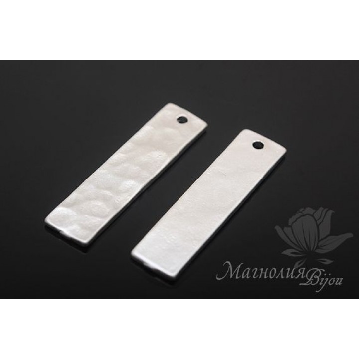 ПОДВЕСКА "Moon Land", родиевое покрытие