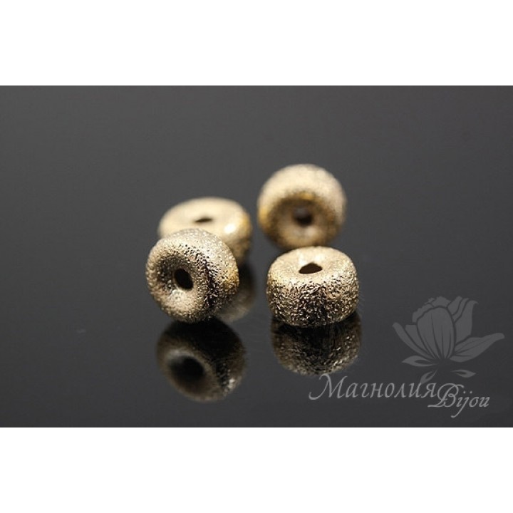 БУСИНА "Сrumbs", позолота 14 карат