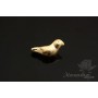 БУСИНА "Воробышек" позолота