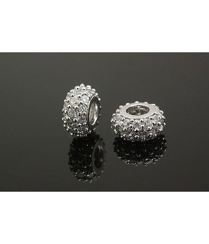 БУСИНА "Пандора" родиевое покрытие БУСИНА "Пандора" родиевое покрытие