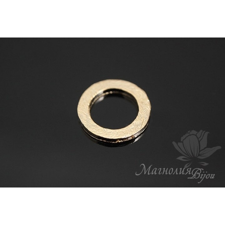 БУСИНА "Кольцо", позолота 14 карат