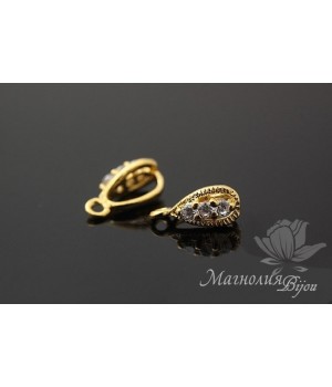 Бейл "Капелька", позолота 14 карат