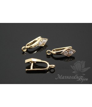 Бейл "Ромбо", позолота 14 карат