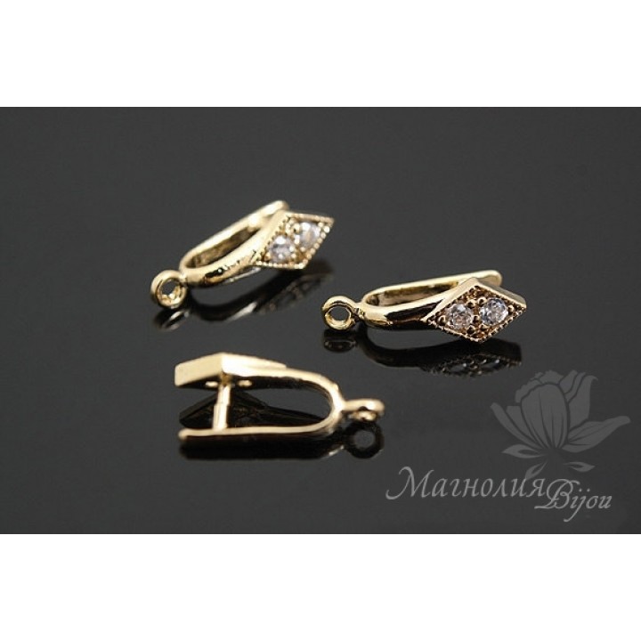 Бейл "Ромбо", позолота 14 карат