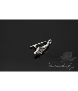 Бейл "Ромбо", родиевое покрытие