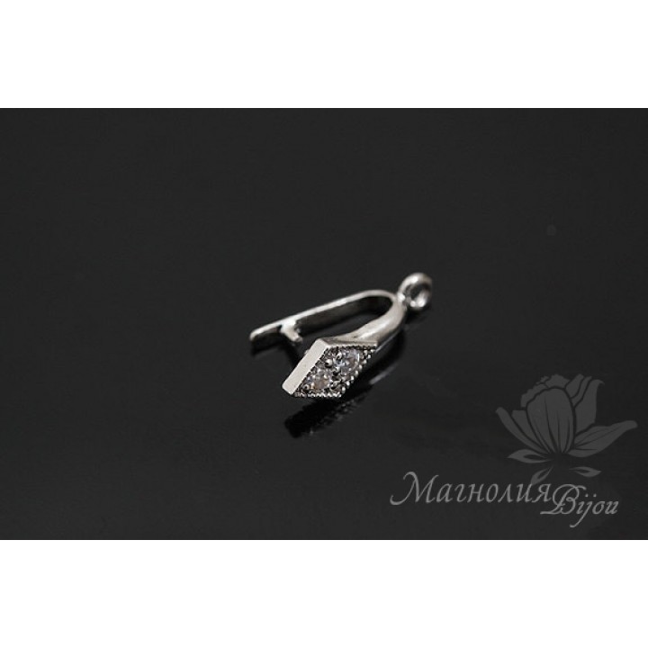 Бейл "Ромбо", родиевое покрытие