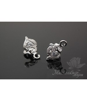 БЕЙЛ зажимный "Шахерезада", родиевое покрытие БЕЙЛ зажимный "Шахерезада", родиевое покрытие