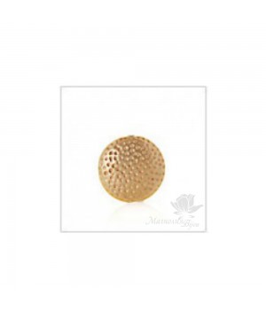 Бусина 002, серебро 925 пробы с позолотой Vermeil Бусина 002, серебро 925 пробы с позолотой Vermeil