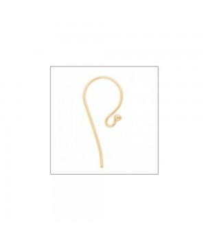 Швензы серебро 925 пробы с позолотой Vermeil(4010-V)