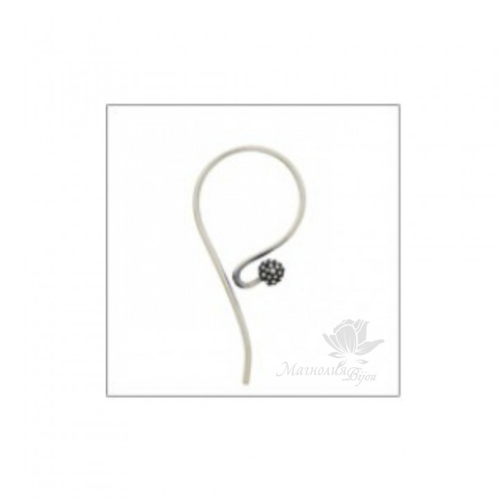 Швензы серебро 925 пробы(4044)