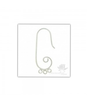 Швензы серебро 925 пробы(4056)