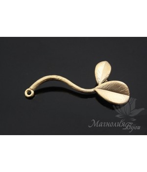 КОННЕКТОР "Лиана", позолота 14 карат