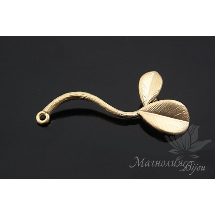 КОННЕКТОР "Лиана", позолота 14 карат