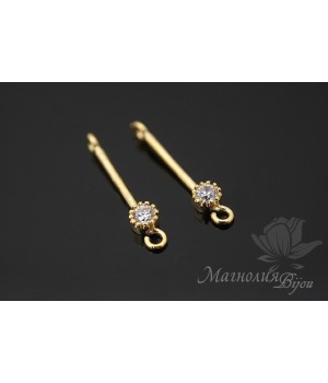 КОННЕКТОР "Марко", позолота 14 карат