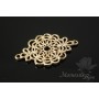 Коннектор "Кружево", позолота 14 карат