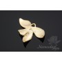 Коннектор "Орхидея", позолота 14 карат