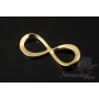 КОННЕКТОР "Infinity", позолота 14 карат